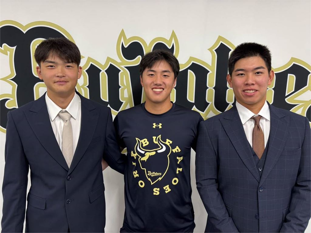 日職(影)／正式披上歐力士戰袍！台灣雙星張乙安、許宸緯霸氣喊話