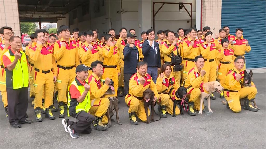 救難英雄凱旋回歸！　陳其邁迎特搜隊員宣布放2天公假