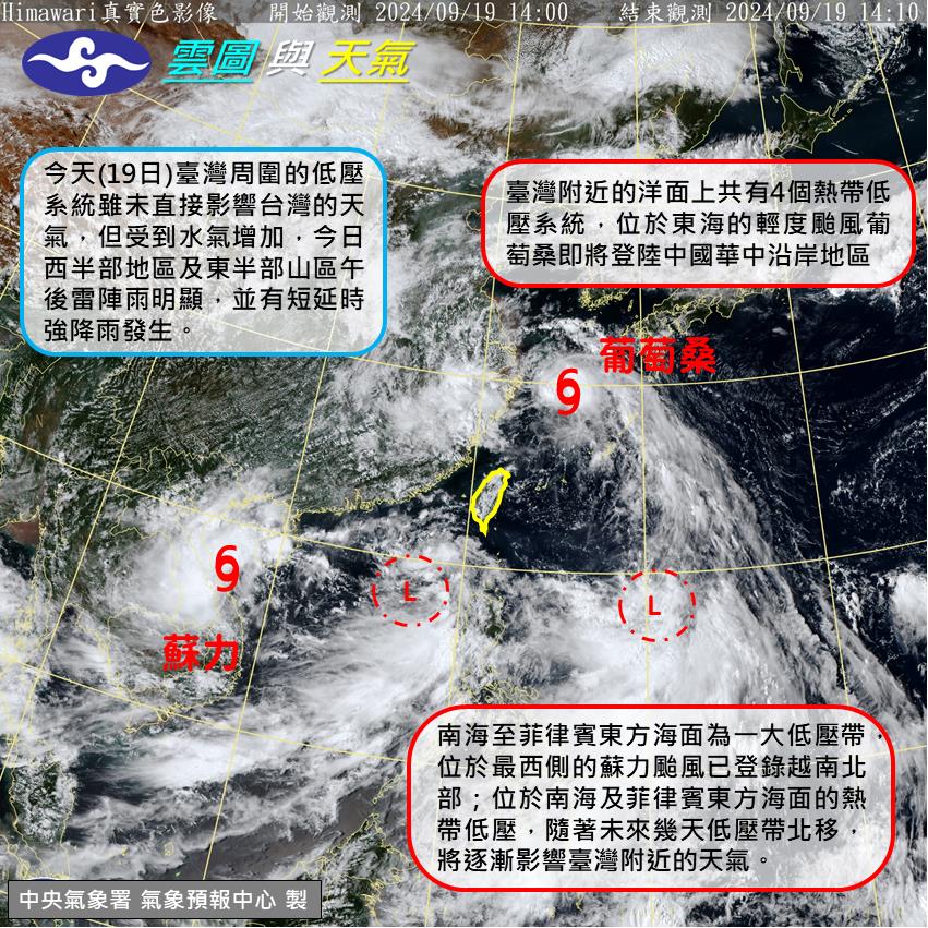 颱風沒來雨神降臨！連5天全台雨彈開炸「不輸輕颱」這天最猛