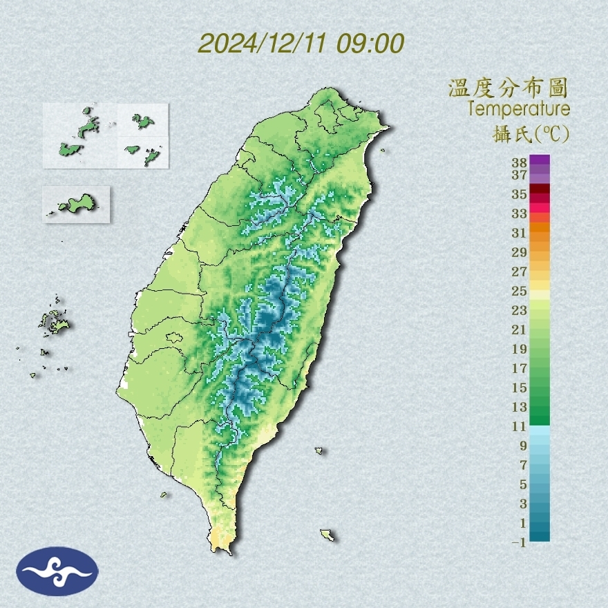 冷氣團南下「氣溫斷崖式驟降」!粉專曬圖警告「這波很濕冷」:1地區體感只剩6度