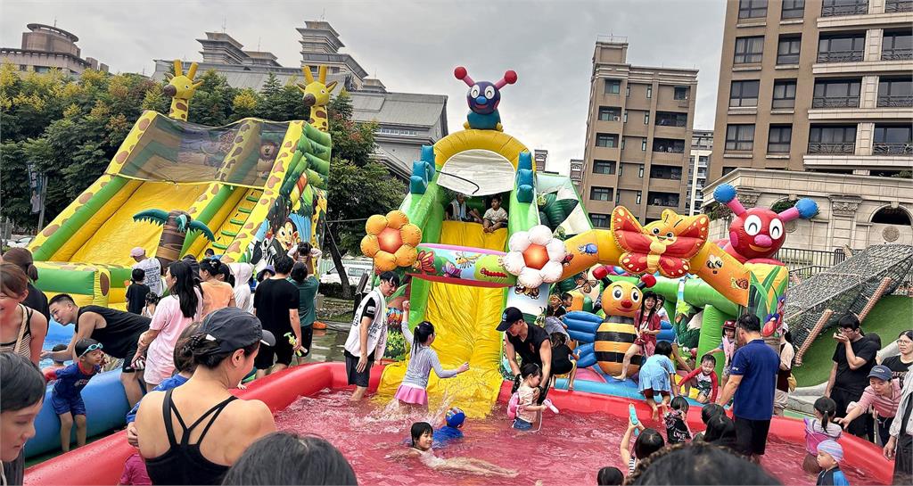 三重「FUN水趣」大受小朋友喜愛 加碼移師蘆洲柳堤公園 報名一週秒殺爆滿