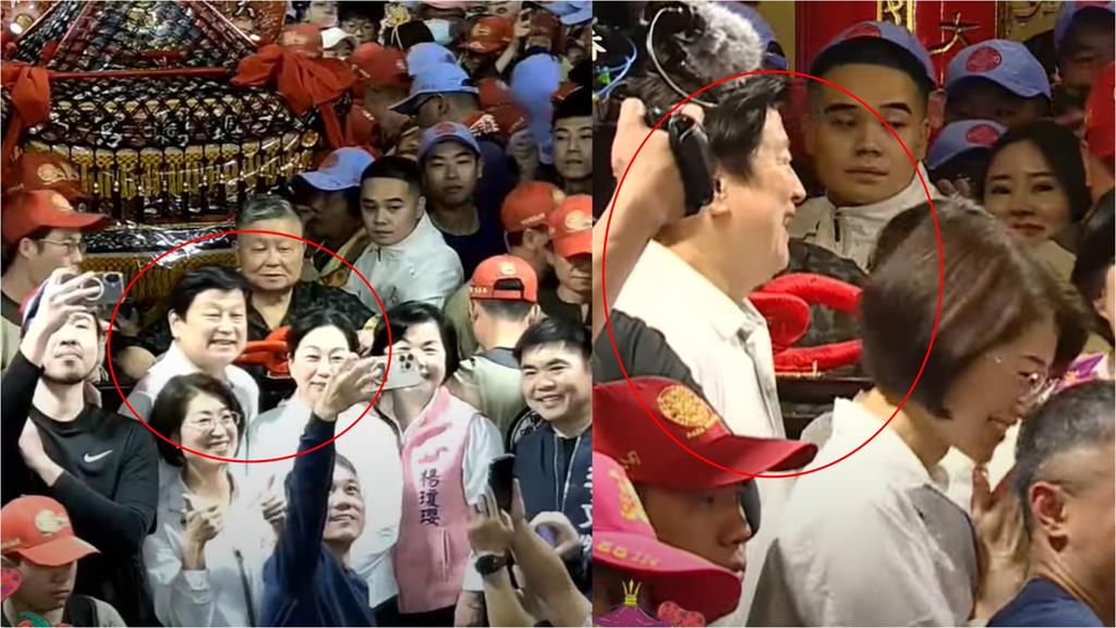 傅崐萁夫婦「守喪未滿1年」參加大甲媽!「又扛這物」恐誤觸大忌衰整年