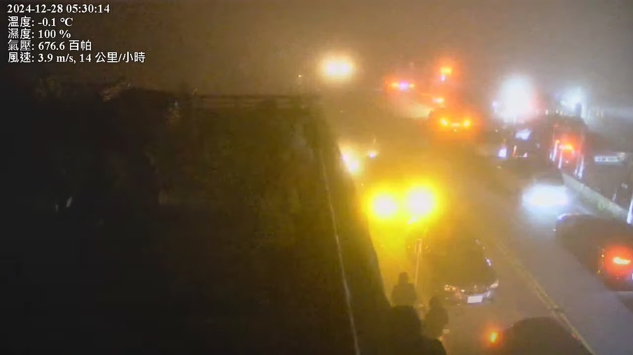 合歡山「武嶺夜市」開張!遊客上山追雪湧車潮...雪還沒看到就吞罰單