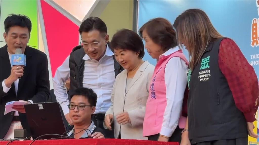 楊瓊瓔表態爭取台中市長提名！　江啟臣笑回：我姐姐好多