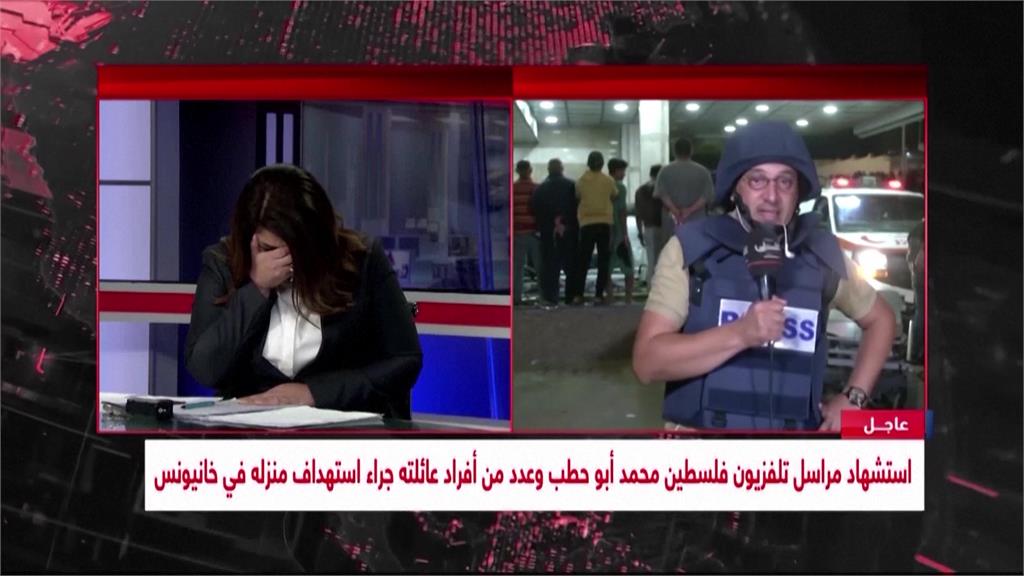 以巴衝突記者殉職！與11名家人被以軍炸死　同事直播慟：30分鐘前他還在