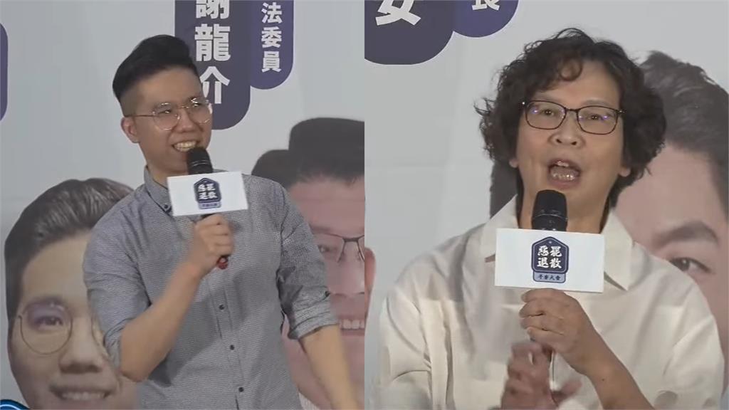 蔡壁如挺藍反罷「開戰賴清德」脫口2字翻車!歷史哥超尬全被拍…網笑翻:砸場?
