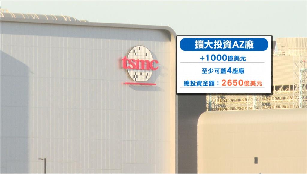 台積電加碼投資美廠1千億美元　魏哲家：AI動能至2030年