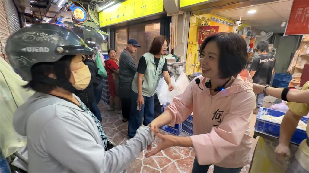 何欣純跑市場獲贈「包中」　端午搶票！江啟臣取午時水