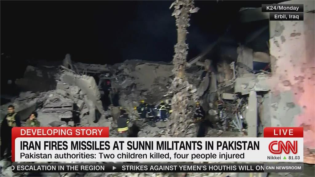 以哈衝突蔓延中東！　伊朗空襲巴國釀2童喪命