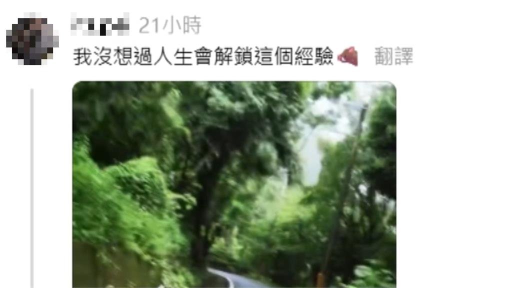 野豬騎士來囉?! 男騎單車遭野豬狂追 嘆:解鎖另類經驗