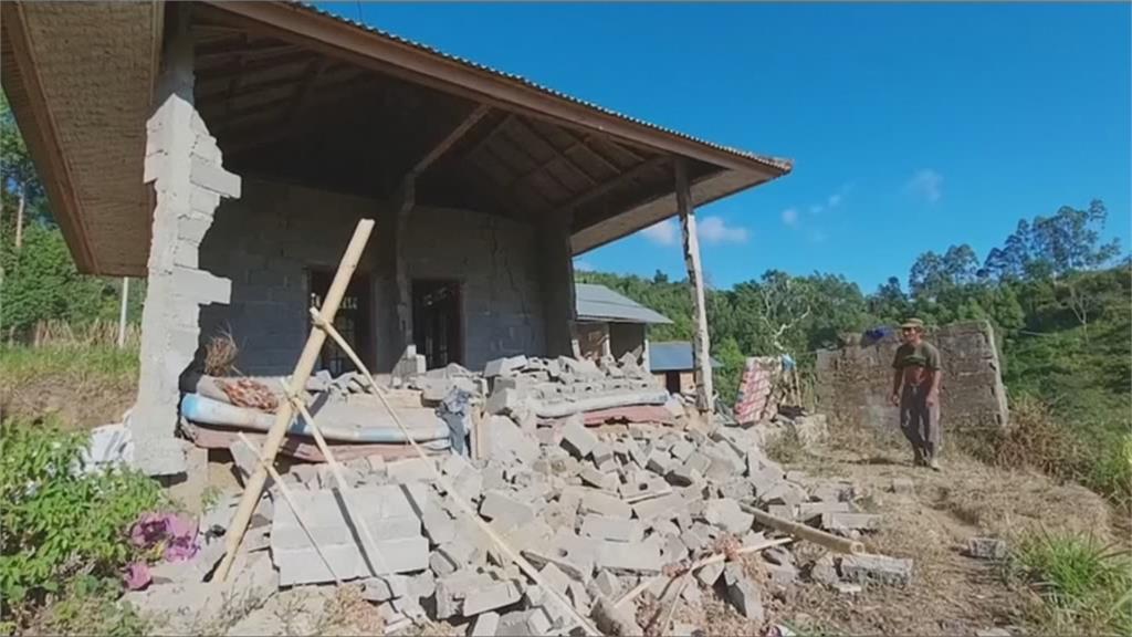 印尼峇里島發生規模4.8淺層地震　至少3死