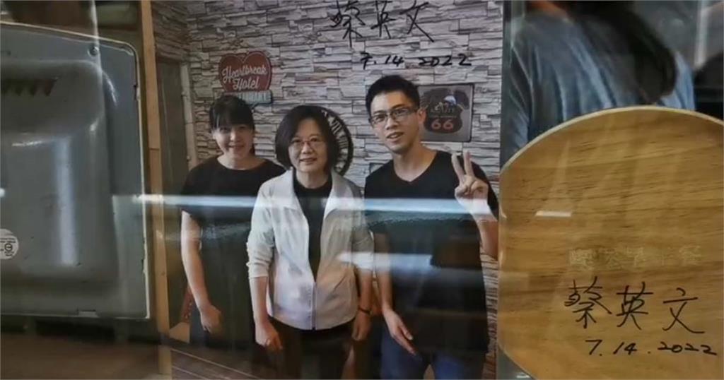 快新聞/蔡英文二度造訪! 指定要吃「這口味」三明治 店家驚喜:很親民