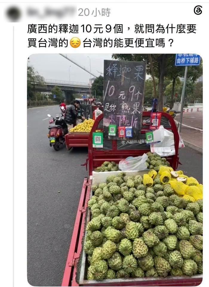 快新聞／搞不清「鳳梨釋迦」是什麼？名醫揪出中國網軍：連台灣人在講什麼水果都不知道