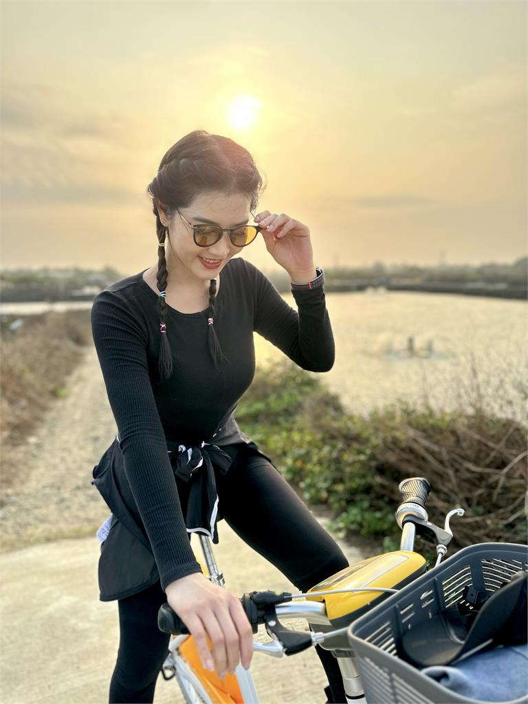 單車遊台南,美女主播劉方慈分享私房美景