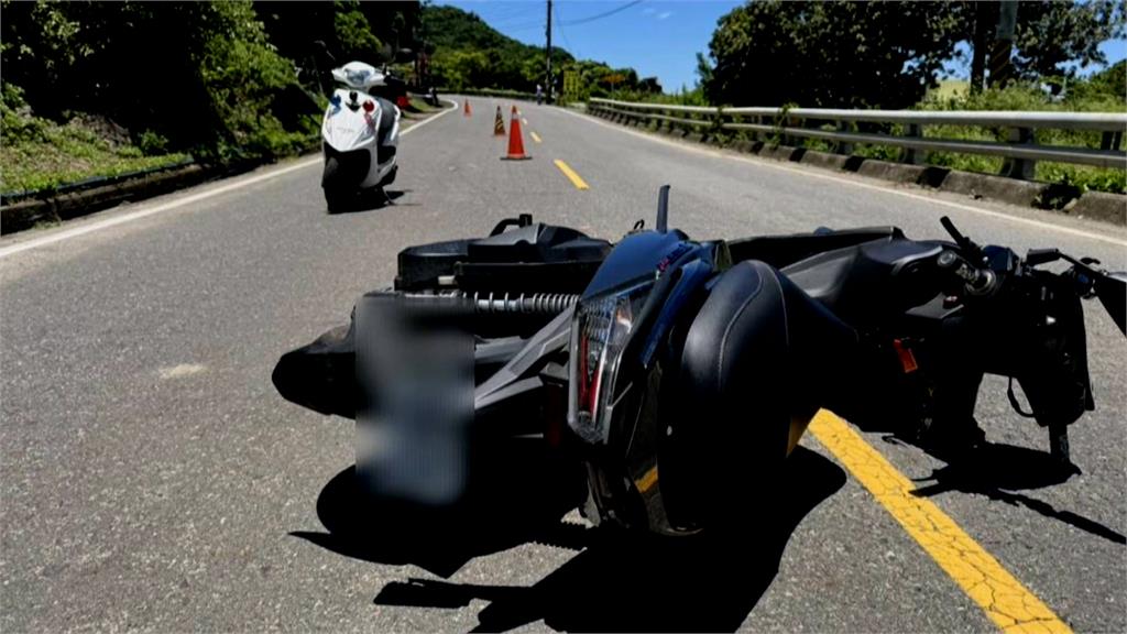 屏東騎士撞上「山道猴」 2人慘摔嘆醫藥費車損求償無門