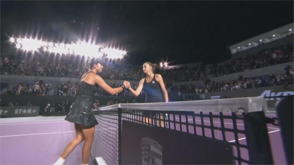WTA年終賽首日　第8種子康塔薇特爆冷擊敗第2種子