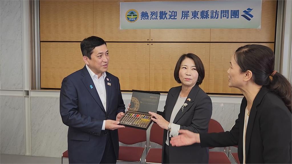 周春米率團赴日訪問 與鹿兒島縣知事雙邊會談