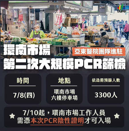 快新聞／北市推市場攤商疫苗接種專案　柯文哲：2大熱區市場已接種2109人