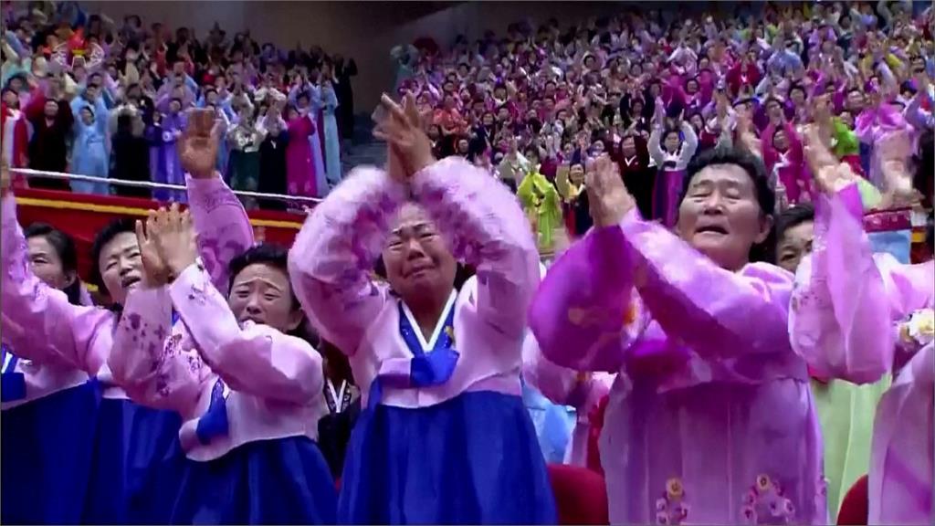 北朝鮮全國母親大會　金正恩高喊催生　婆媽超激動