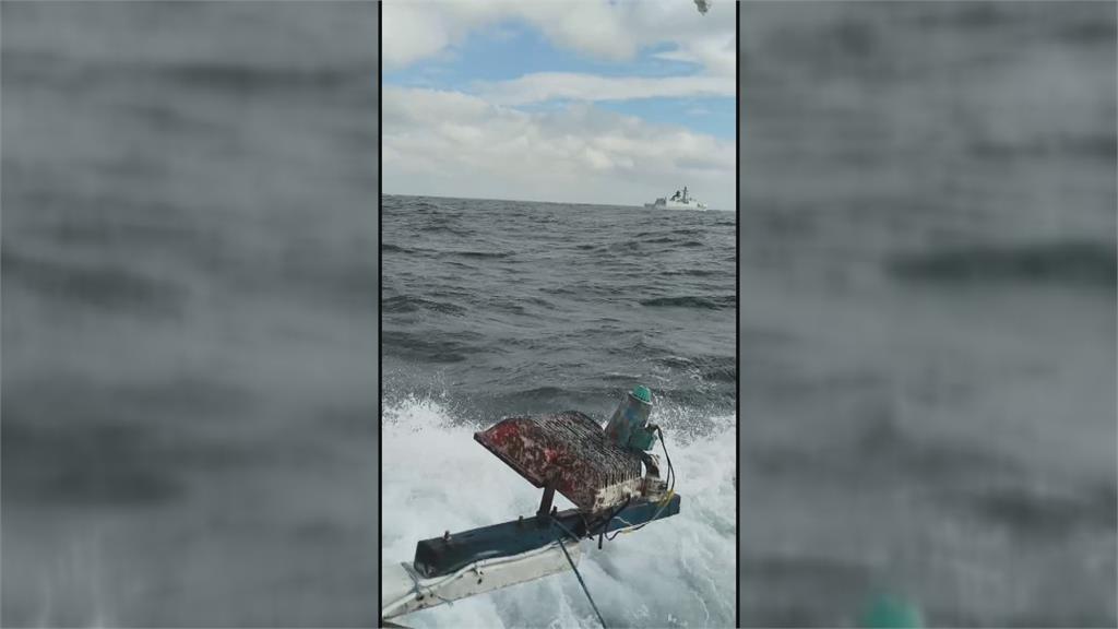 緊張! 中國"環台軍演" 我國漁民出海疑直擊中艦作業