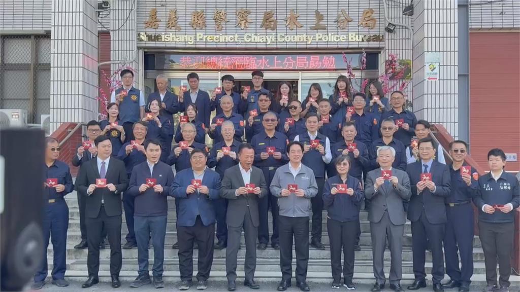 連假開跑治安不打烊! 總統賴清德慰勉海警局及海巡同仁