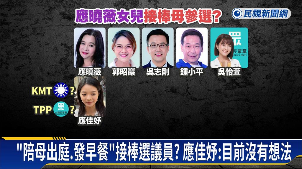 陪母應曉薇出庭還發早餐給小草 接棒選議員?應佳妤「這樣說」
