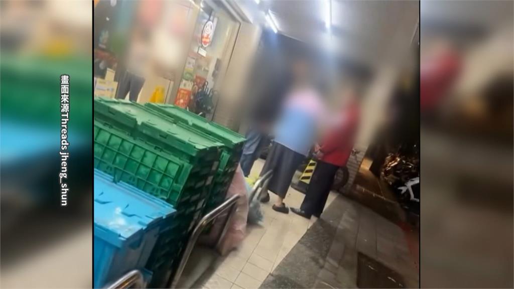 醉男沒錢付車資和司機互毆！　大鬧超商還「捶擋風玻璃比中指」