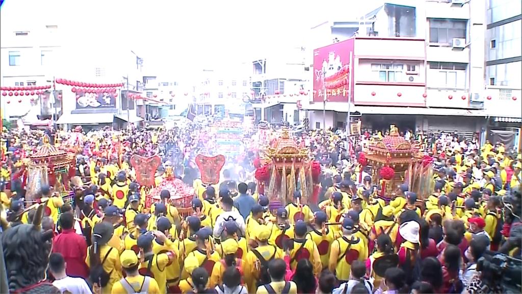 百年罕見雙媽會! 台中梧棲"大庄媽"盛大起駕 北港媽攜手同行