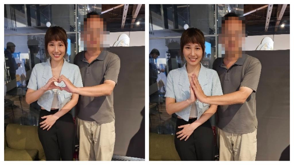 合照正妹里長擬參選人「貼身做1姿勢」網轟像成人展！林晏慈高EQ回應了