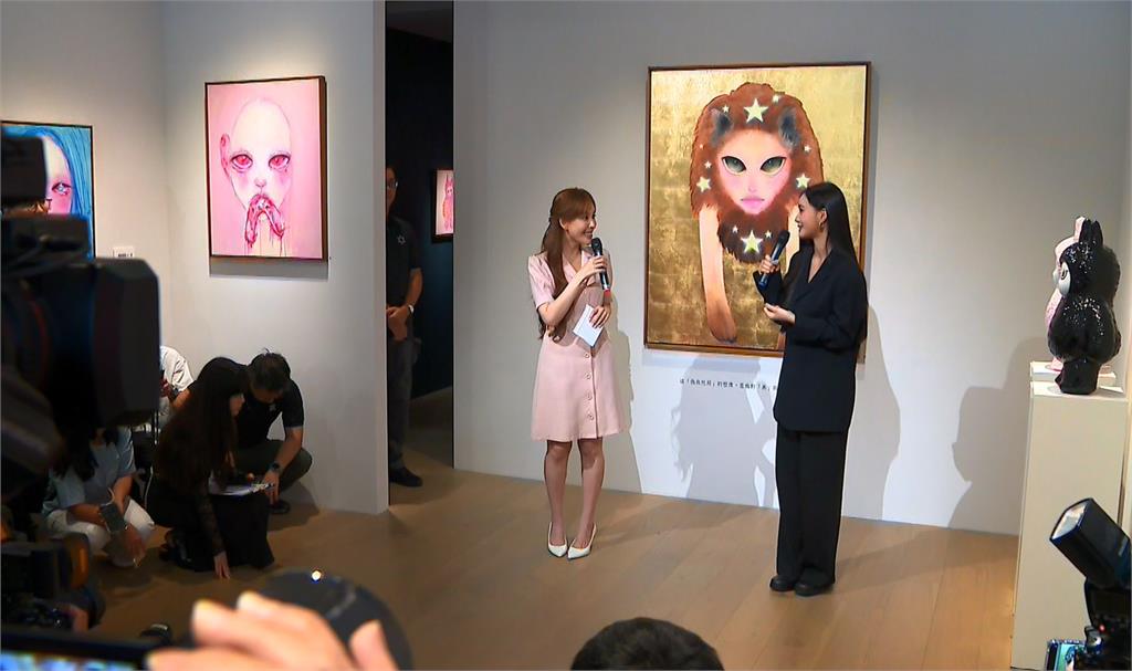 小S女兒Lily畫展風格掀議　日本大師奈良美智罕見發文回應