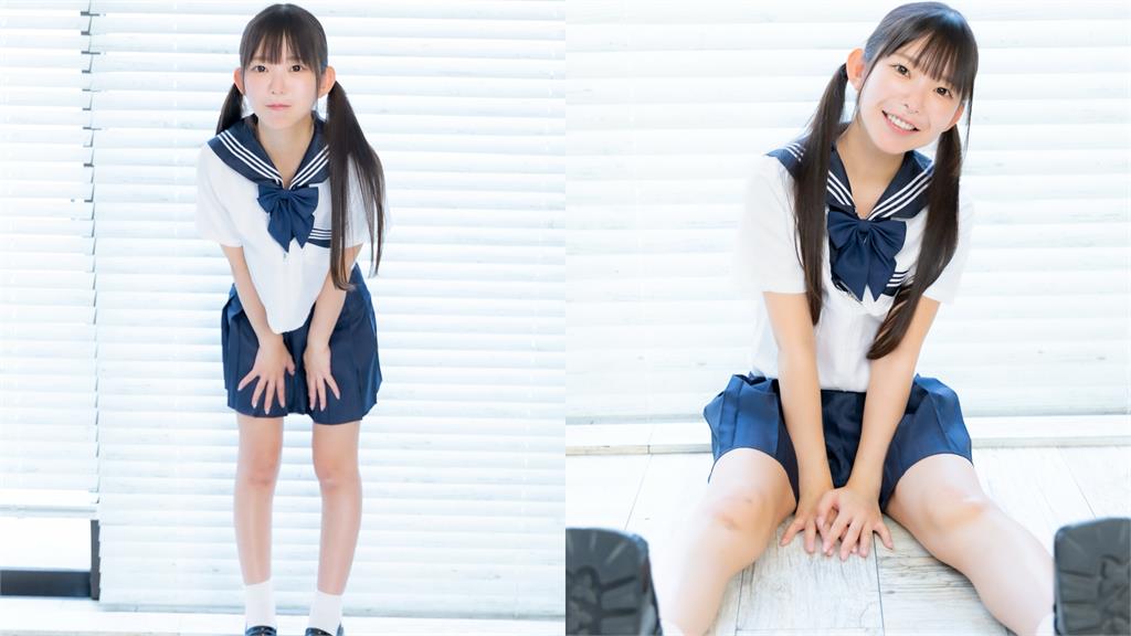 30歲「合法蘿莉」罕綁雙馬尾！S級魔鬼身材「水手服險包不住」網暈：太可愛了