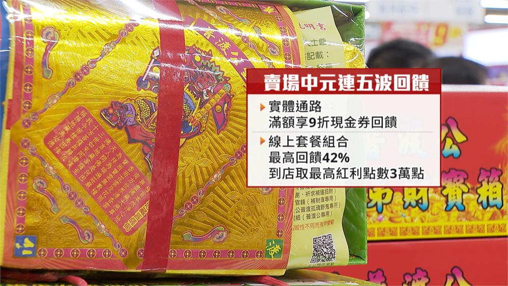 300億中元節市場開戰！　賣場供品組合超優惠　超商推「代客普度」服務