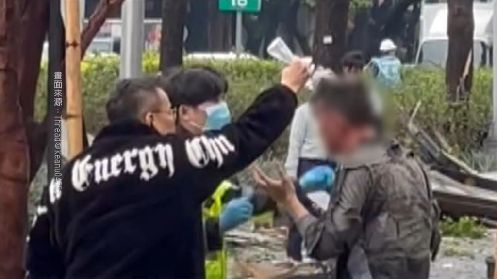 無名英雄!新光三越氣爆當下 土木技師瓦礫堆中CPR救人
