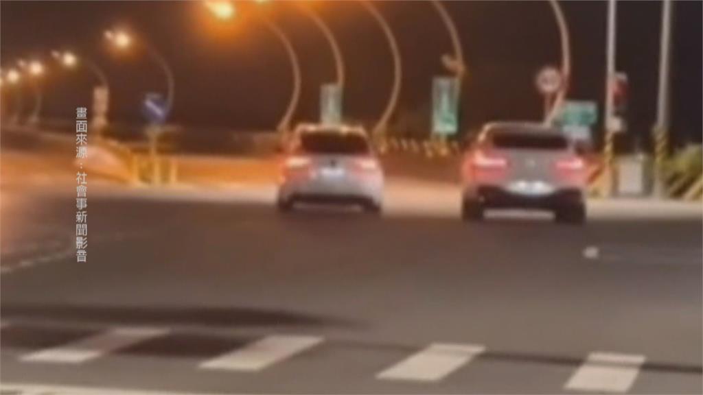 高雄馬路深夜變身甩尾、競速場　影片網路瘋傳！警開罰送辦3駕駛