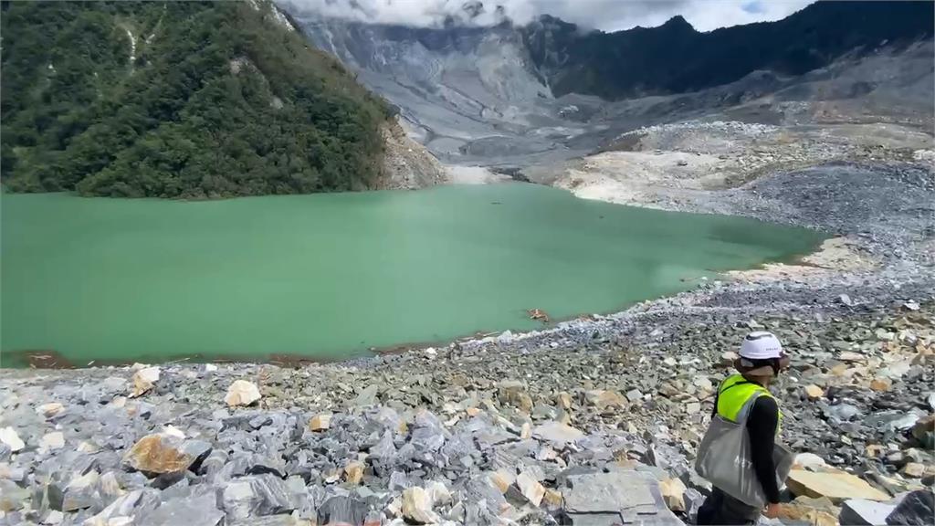 馬太鞍溪堰塞湖蓄水降至1/4  山區下雨仍需警戒!