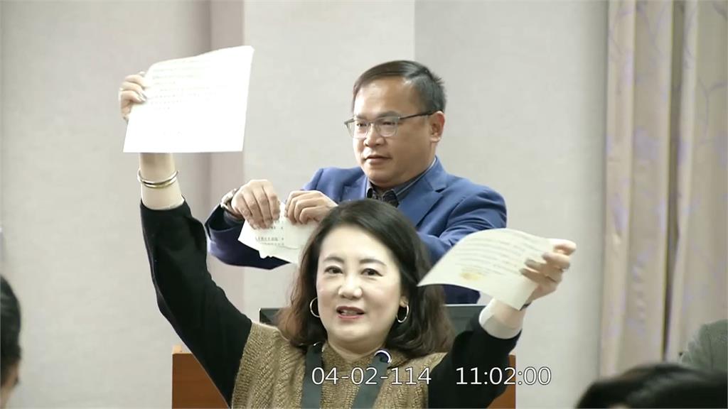 邀周萬來討論「國會遷建進度」被放鳥 民進黨團怒撕假單:送懲戒委員會