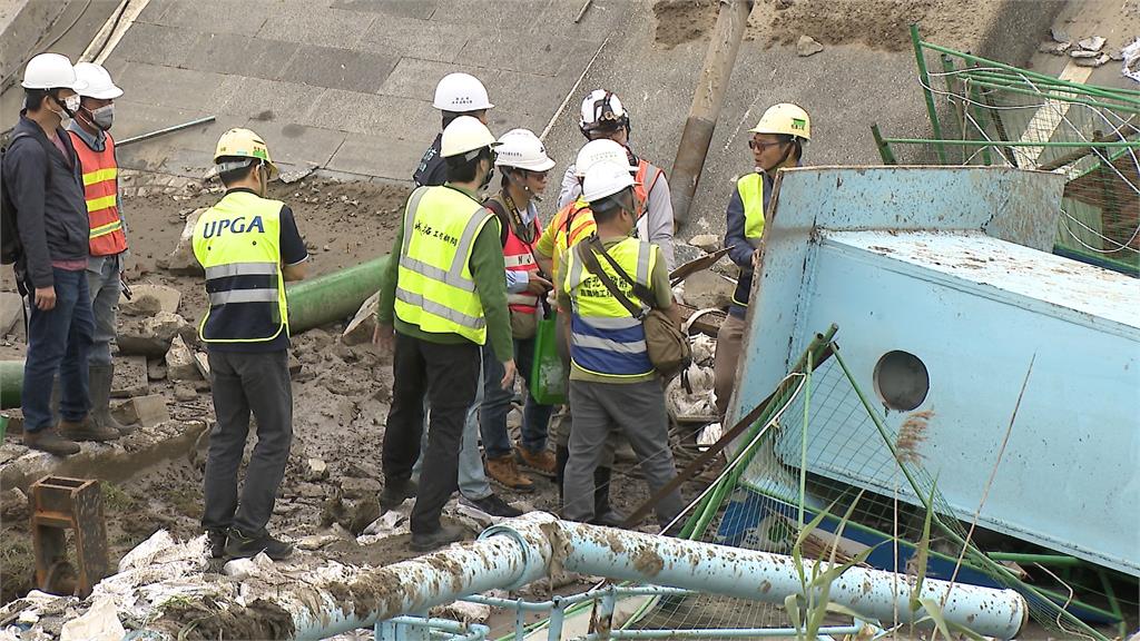 觀音坑溪橋斷裂今進行勘查　現場預計4／25清空