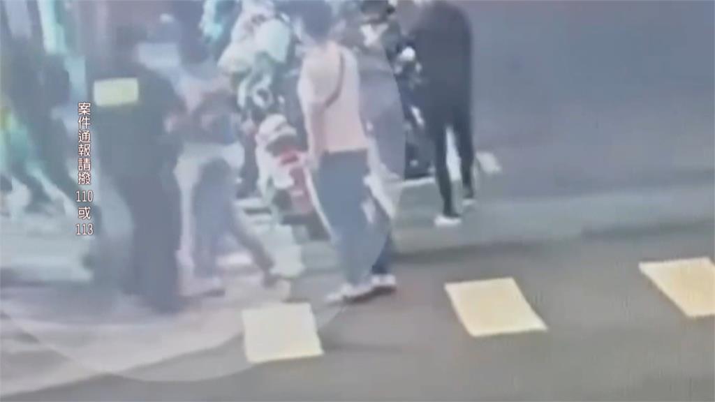 西門町街頭亂認老公! 女子街頭咆哮遭警帶回保護管束