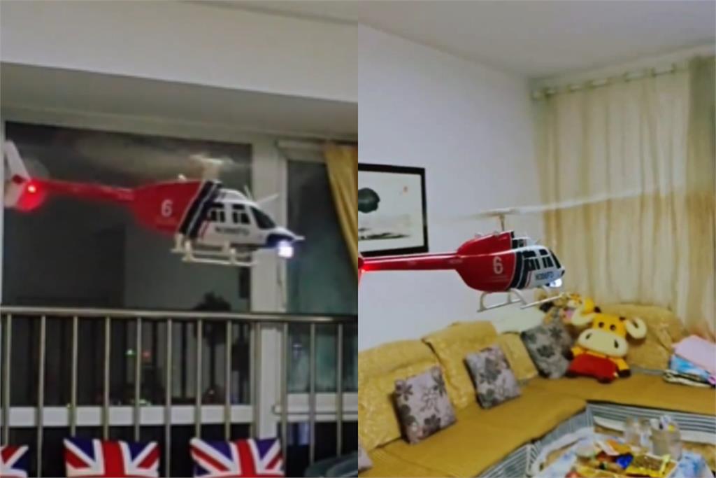 連350元的玩具也被竊聽?中國男在家玩「遙控直升機」警突來電逼他實名登記