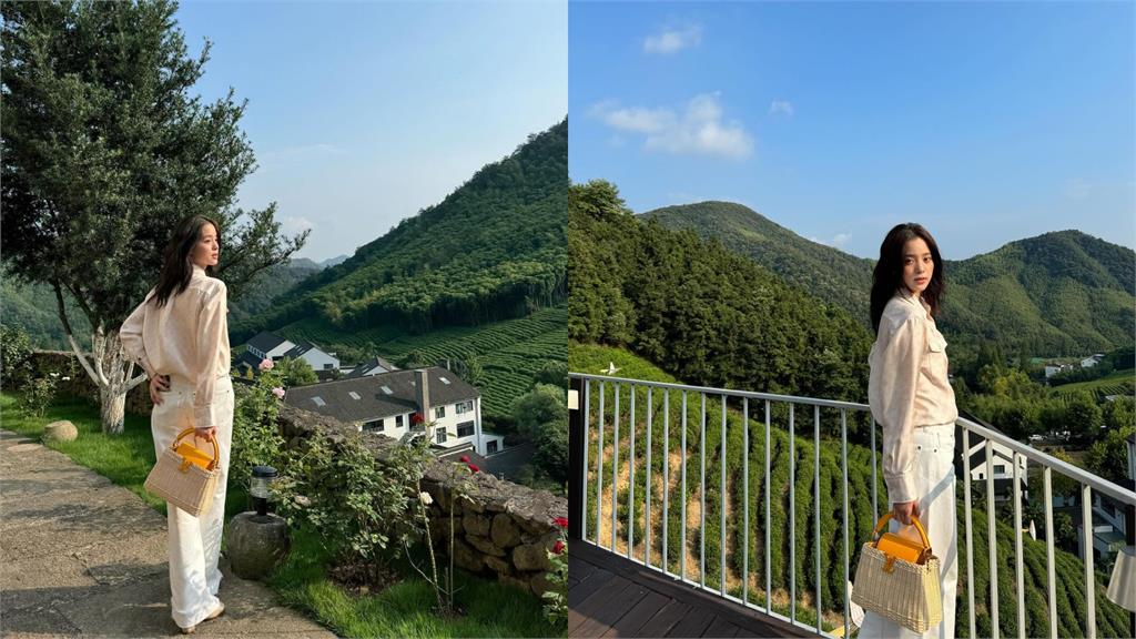 不甩戀愛傳聞!歐陽娜娜10照連發「轉身全空」網崩潰:希望新聞是假的