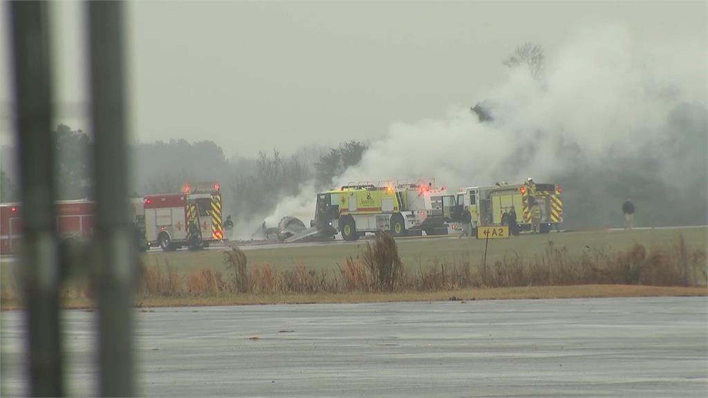 美國北卡州商務客機起飛後隨即墜毀　機上7人罹難