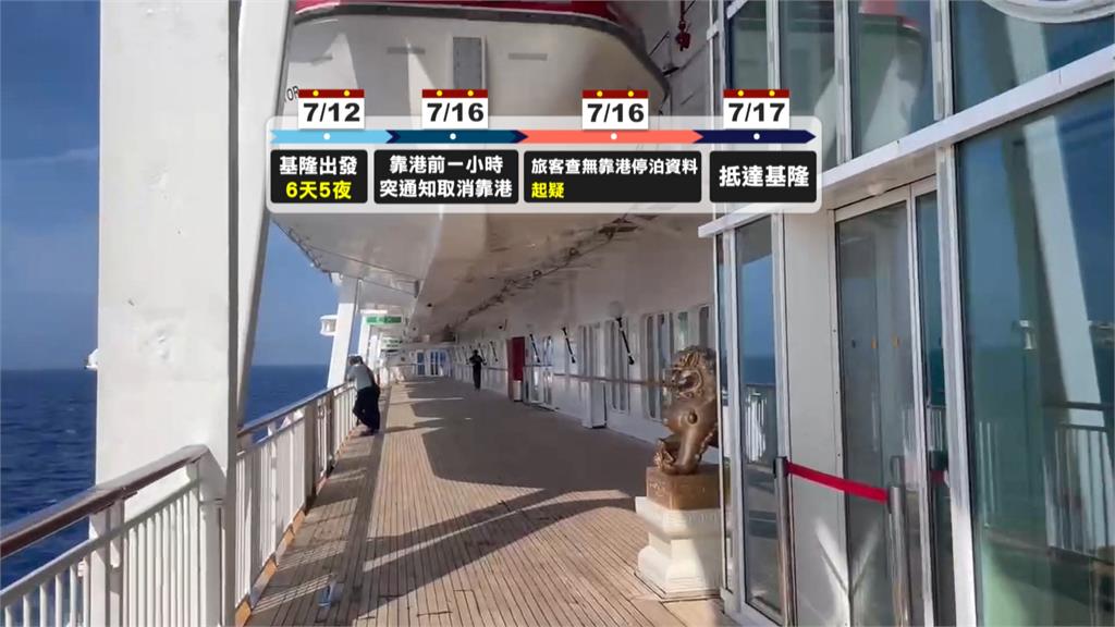 靠港那霸前1小時喊卡！　旅客氣炸質疑船有問題　業者急澄清