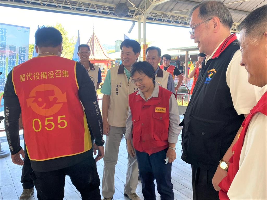 快新聞/首次替代役備役勤務召集圓滿結訓 劉世芳肯定役男守護家園