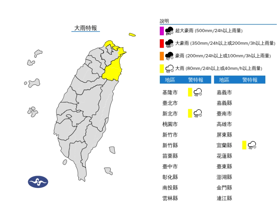 「致災強雨彈」就在台灣旁!鄭明典示警「一片紫500公里」網嚇壞:別來