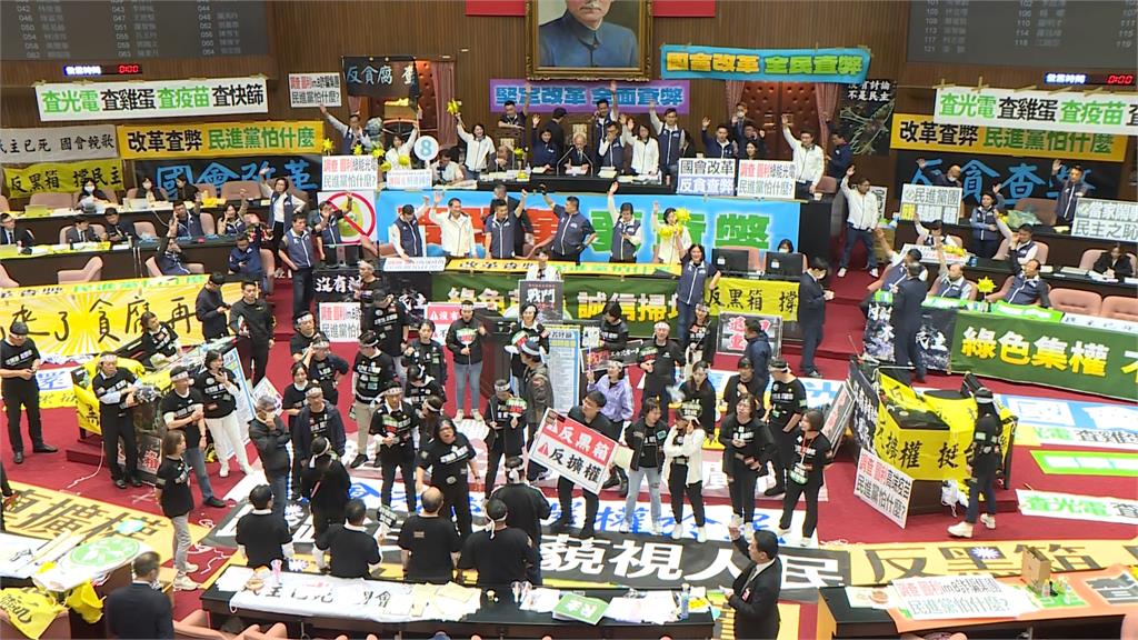 藍白國會擴權強行三讀 民進黨團:一定會聲請釋憲