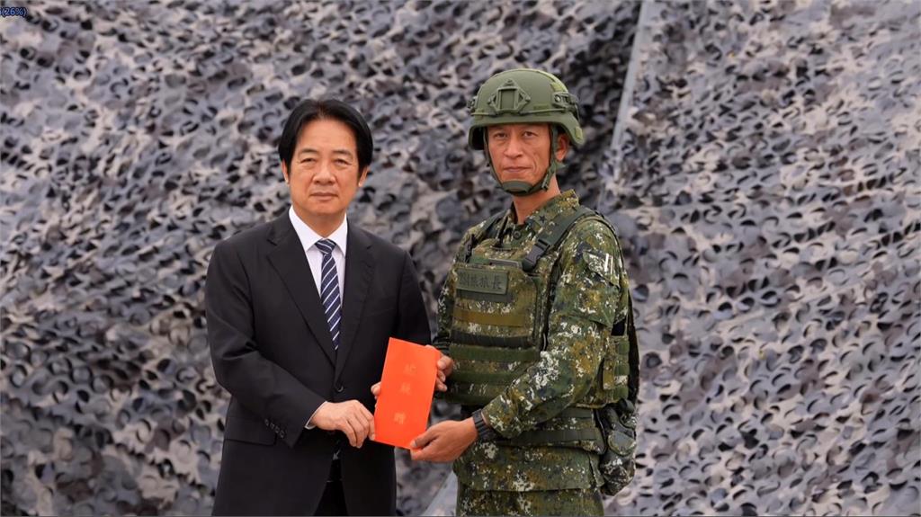 雲林視察陸勝１號操演　賴總統：反併吞才能確保台海和平
