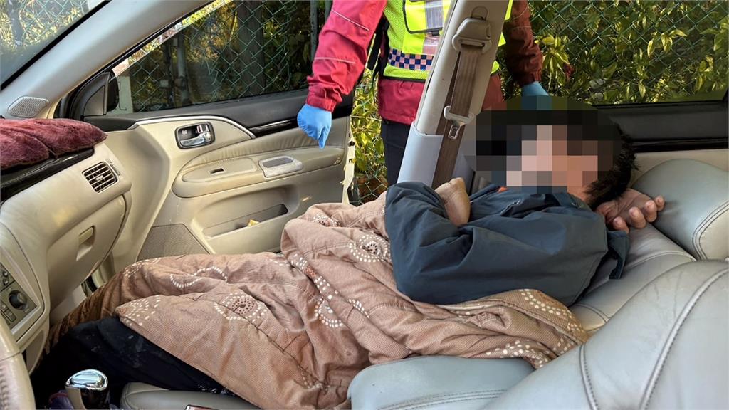 疑氣溫驟降男身體不適 開車臨停路旁休息一度昏迷