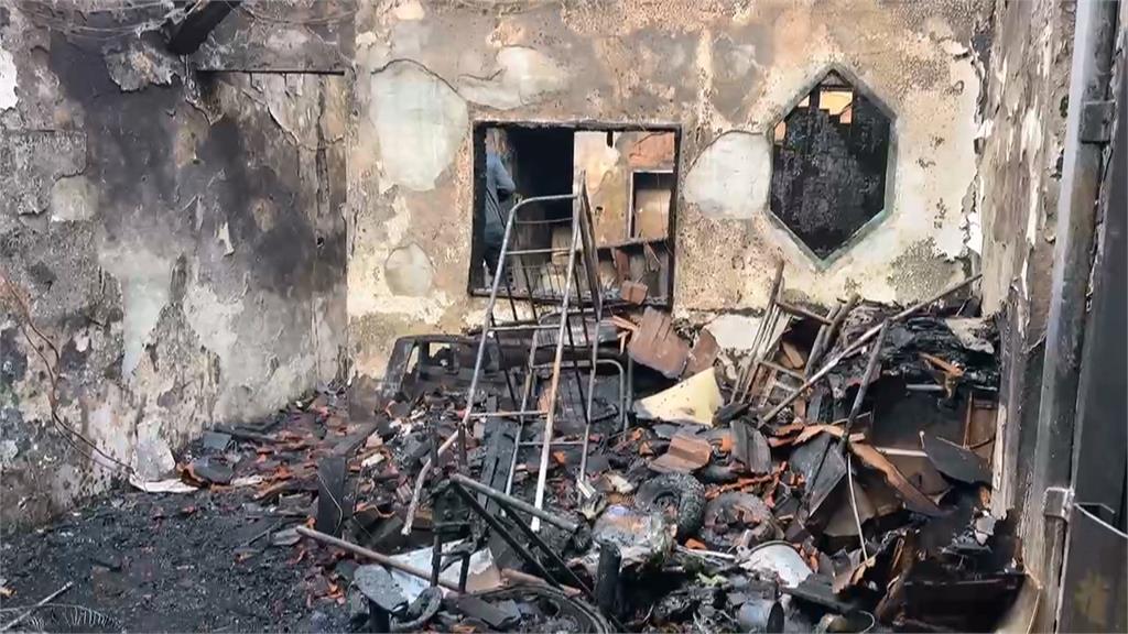 深夜惡火！　屏東民宅陷火海　５７歲獨居拾荒男「命喪火窟」