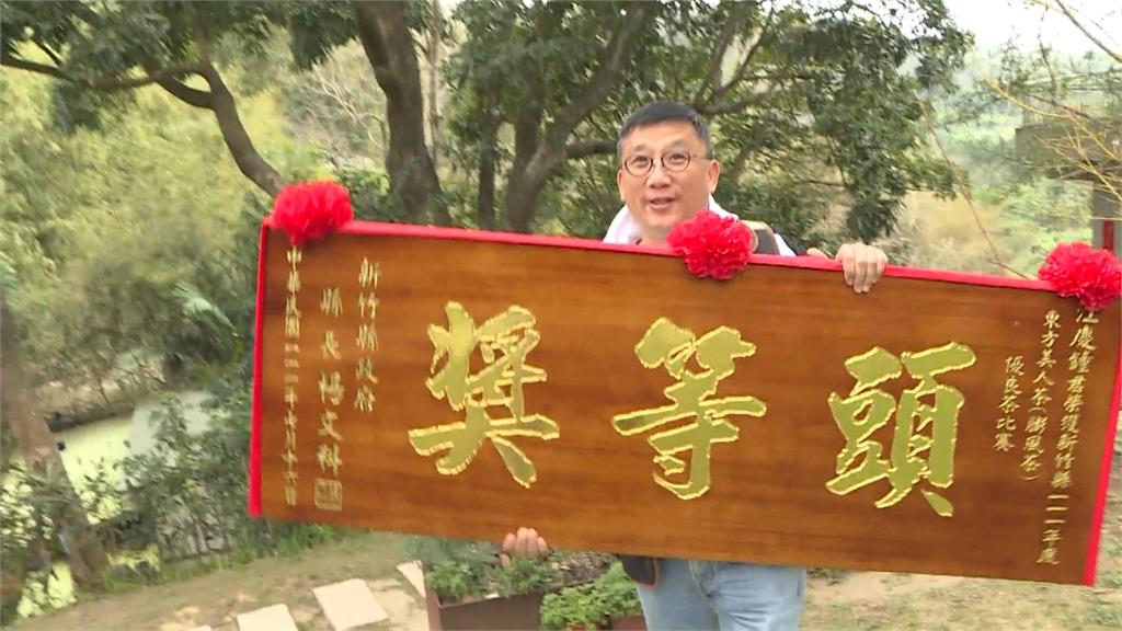 退休老總走入山林種茶 親自除蟲拔草還出國比賽