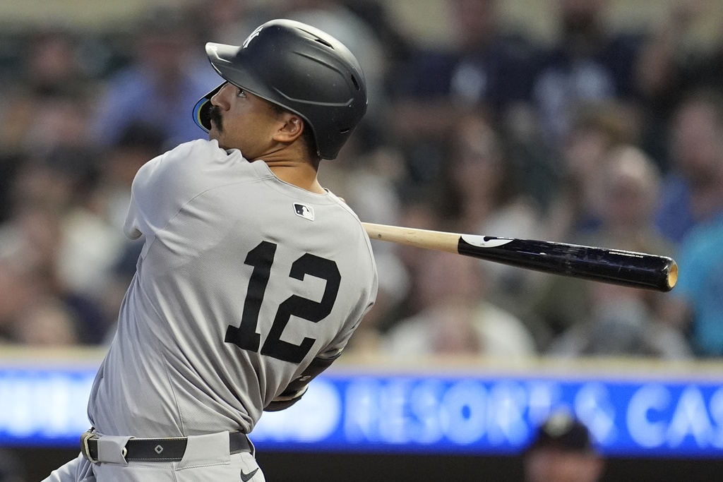 MLB(影)／洋基外野手季後賽關鍵一擊不再！　總教頭仍相信會回過神來